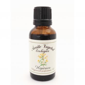 LABIATAE Aceite ecológico de Hipérico Bio. 30 ml, Negro, Mediano