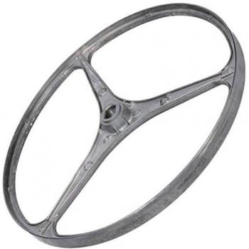 Polea de tambor 298 mm para lavadora Whirlpool, Laden, Ignis, Bauknecht, Indesit, Brandt - Ref. 481252888083