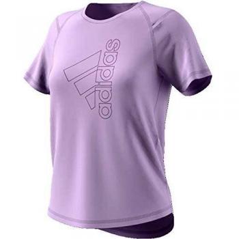 adidas Tech Bos tee Camiseta, Mujer, matpur/purleg, XS