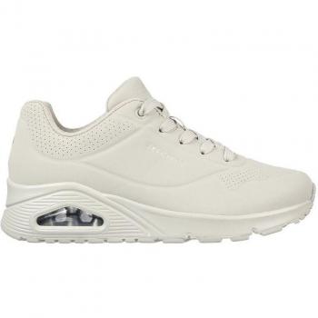Skechers Uno Stand On Air Women's Sneakers - White/Beige, Size 39