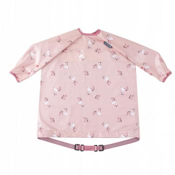 Bibado Babero de manga larga impermeable BLW Superstars con diseño de superhéroes, material impermeable, fácil de limpiar, ajuste cómodo y seguro, ideal para bebés en proceso de alimentación autónoma
