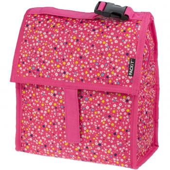 PACKIT Lunch bag - Bolsa para almuerzo congelable con diseño poppies