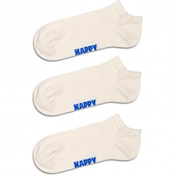 Calcetines tobilleros blancos lisos de hombre - pack de 3