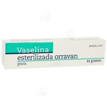 Vaselina Esterilizada Pura Orravan Pomada, 1 Tubo de 32 g