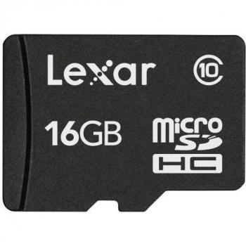 Lexar LSDMI16GABEUC10A Rev C - Tarjeta de memoria microSDHC de 16 GB