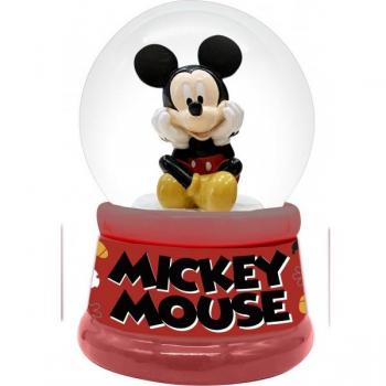Globo de cristal Mickey con nieve 10cm