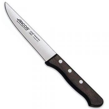 Arcos Serie Atlantico, Cuchillo Verduras, Hoja de Acero Inoxidable de 110 mm, Mango de madera Palisandro color Marrón