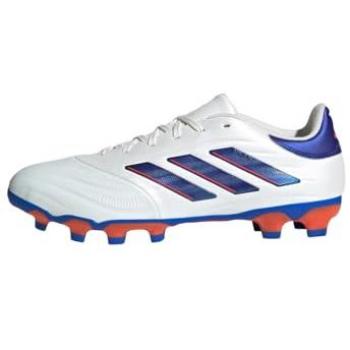 Botas de fútbol adidas Copa Pure II League MG, unisex adulto, multiterreno, color FTWR White/Lucid Blue/Solar Red, talla 48 EU