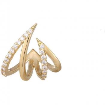 Piercing Earcandy Roma de plata bañado en oro amarillo 18k