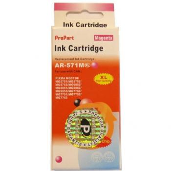 Cartucho de tinta Canon CLI-571MXL 10.8ML con chip