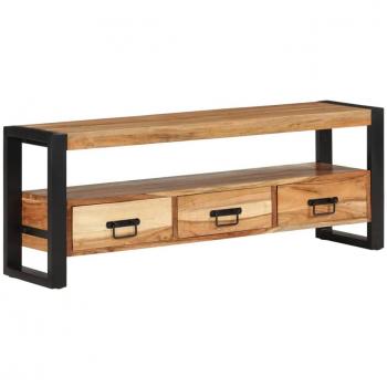 vidaXL TV Cabinet 120x30x45 cm Solid Wood Acacia