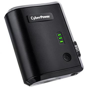 Cyberpower cpbc4400i ion de litio 4400mah negro bateria externa baterias externas negro telefono movilsmartphone tablet mp3mp4 gps lector de libros electronicos fcccemfi ion de litio 4400 mah usb