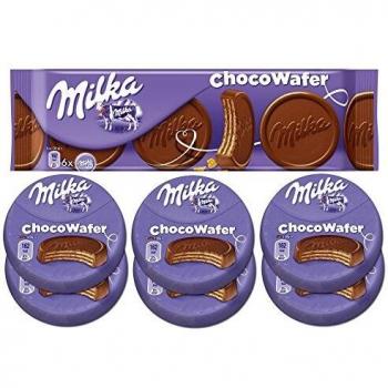 MILKA CHOCO WAFER 80G Chocolate Covered Wafer