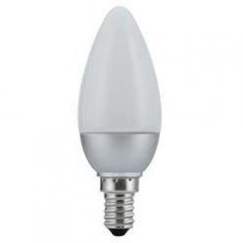 LED candle 0.6 W E14, daylight white