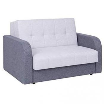 Sofá-cama Providence 105 con Caja de Ropa de Cama y Dimensiones 138x90x100cm