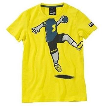 Kempa Niños Bekleidung Teamsport dibujos animados Player - Camiseta Amarillo limonengelb Talla:152