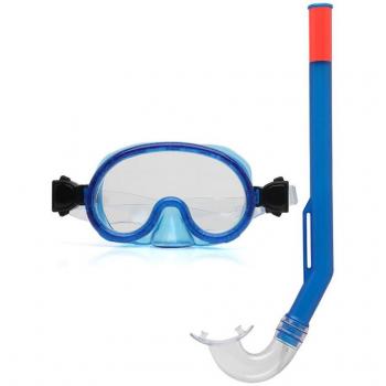 Gafas de Buceo con Tubo Infantiles Azul