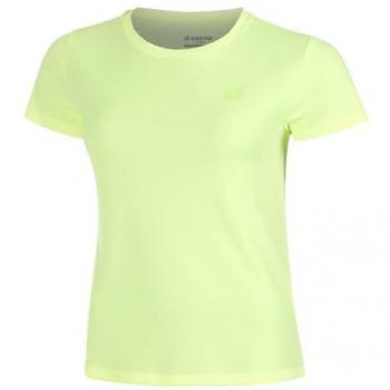 Lotto MSP Camiseta De Manga Corta Para Mujeres Color Amarillo Talla M
