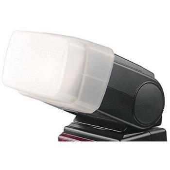 Kaiser 1550 - Difusor para flash Metz 44 AF-1/52 AF-1, blanco