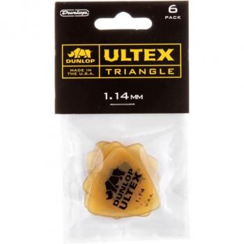 Dunlop Ultex Triangle Guitar Picks 1.14mm - 6 Pack