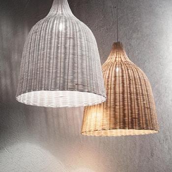 Lámpara Colgante Decorativa Haunt SP1 de Madera, E27 60W