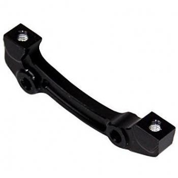 Hope Brake Mount F-Post Cal to IS F180R160 Black - Black, F180 R160