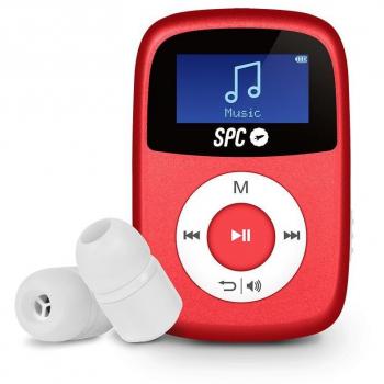 SPC Blackbird Red - Reproductor MP3, Color Rojo