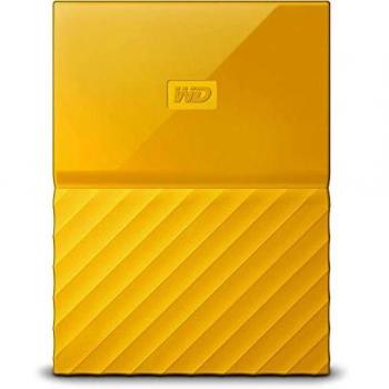 WD My Passport - Disco Duro Portátil de 3 TB y Software de Copia de Seguridad Automática, Amarillo