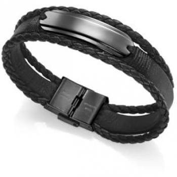 Pulsera de Hombre Viceroy 75248P09010 - Acero y Piel, Amplia Gama de Productos