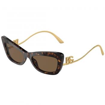 Dolce & Gabbana DG4467B 502/73 Women's Cat Eye Sunglasses Tortoiseshell Size 55