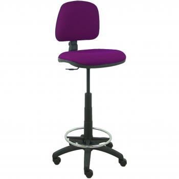 Taburete Isso bali morado con contacto permanente PIQUERAS Y T12CPB760RN.