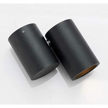 Lámpara de techo Gesina, 1 luz, negra, aluminio, moderna, dimmable