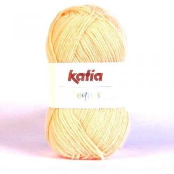 Lanas Katia PEQUES Ovillo de Color Vainilla Cod. 84928