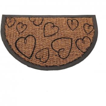 Felpudo Versa Cozy Luna Fibra de Coco 40x2x60 cm