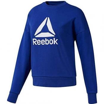 Reebok Wor Big Logo Coverup Sudadera, Mujer, Cobalt, M