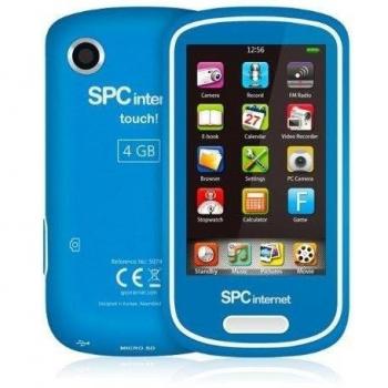 SPC Pure Sound Camera - Reproductor MP5 de 4GB, color azul