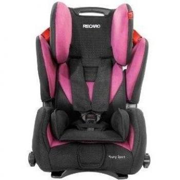 Recaro 62022121166 - Silla de coche Microfibra Pink, Grupos ECE 1/2/3