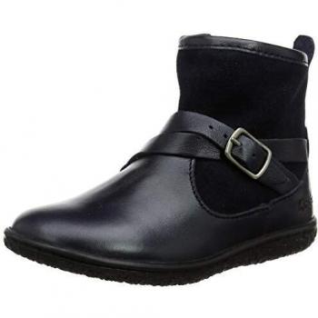 Kickers Viktor, Botas Slouch para Niñas, Azul