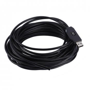 amazingdeal365 impermeable 5,5 mm USB endoscopio boroscopio serpiente inspección cámara alcance con 6 LED bajo Lux luminancia luces