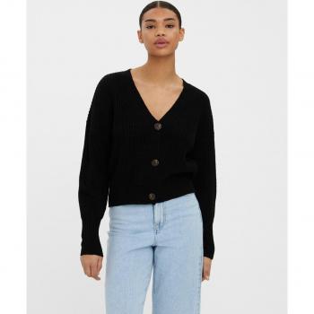 Cardigan de punto de mujer Vero Moda Lea Negro
