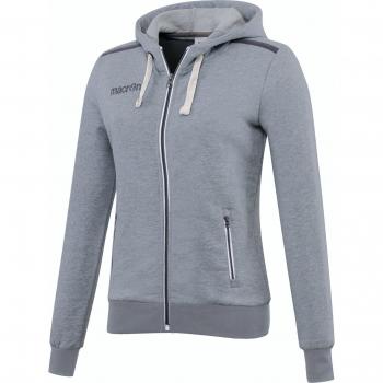 Macron Grime Women's Hooded Jacket - Grey 3XL