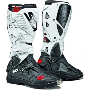 Sidi Botas Off-road Crossfire 3 Negro-Blanco, Botas de motocross, Talla 43