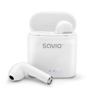 Auriculares Bluetooth Savio TWS-03 Negro Grafito con Tecnología Inalámbrica de Última Generación