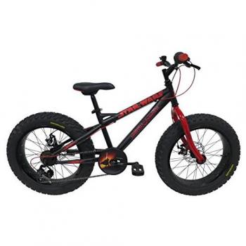 Star Wars Darth Vader Fatbike bicicleta niño negro 20 6 V