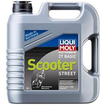 Liqui Moly 1237 Moto 2T Basic Scooter Calle, 4 L