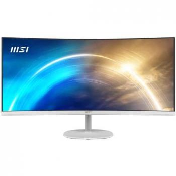 MSI Pro MP341CQW 34 UltraWide Quad HD Curved Monitor 3440 x 1440, 100Hz, White