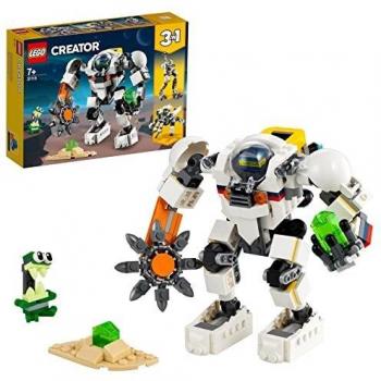 LEGO 31115 Creator 3en1 Meca Minero Espacial Robot Cargador Cuadrúpedo Juguete de construcción con Mini Figura de Alien
