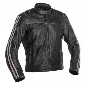 Chaqueta de Moto Richa Retro Racing 3 Marrón - Cuero, Talla 48