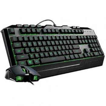 Combo Gaming Cooler Master Devastator 3 - Teclado y Ratón USB Retroiluminados en Negro
