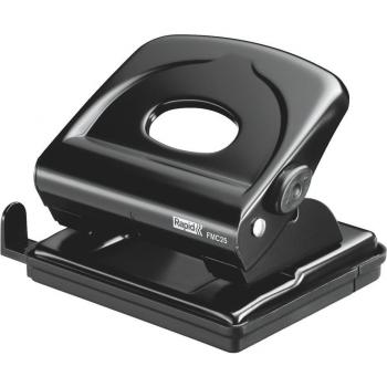 Taladrador Rapid FMC25 metálico color negro capacidad para 25 hojas